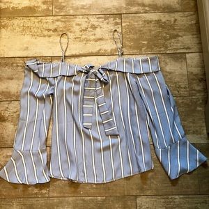 Off the shoulder blouse